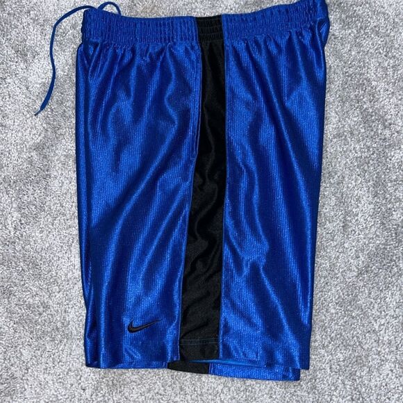 Satin Fully Lined Mens Nike Duke Colors 🏀B-ball basketball Shorts M - Picture 3 of 3